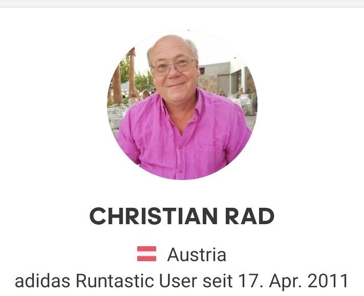 Runtastic Profil